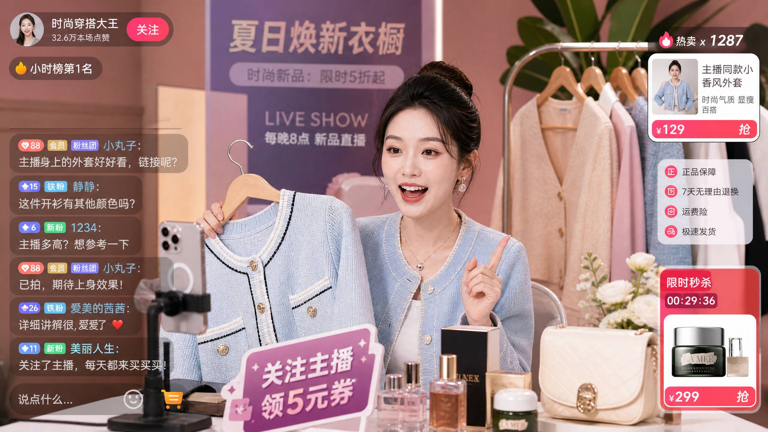 直播闪现录屏